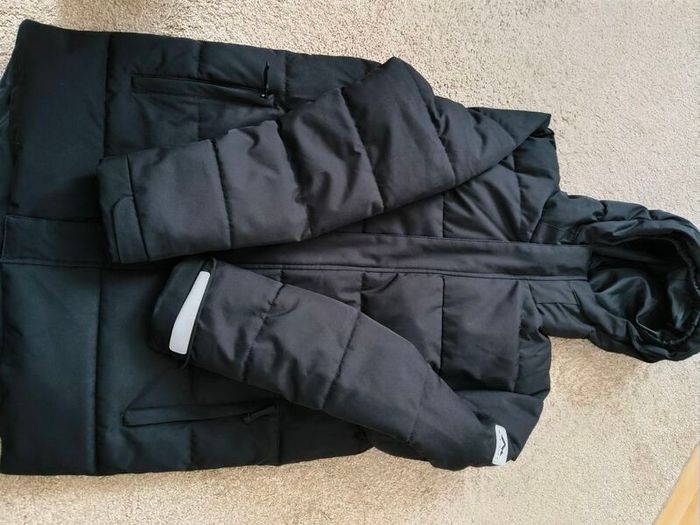 McKINLEY Kids Acosta Padded Puffer Winter Jacket Black Age 13-14