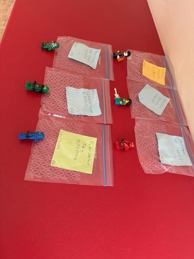lego Ninjago minifigures x 6