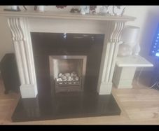 fireplace marble
