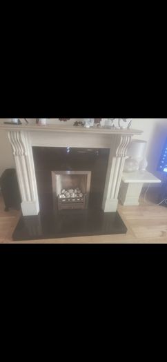 fireplace marble