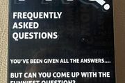 FAQ - Frequently Asked Question Card Game