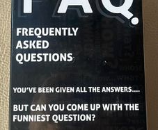 FAQ - Frequently Asked Question Card Game