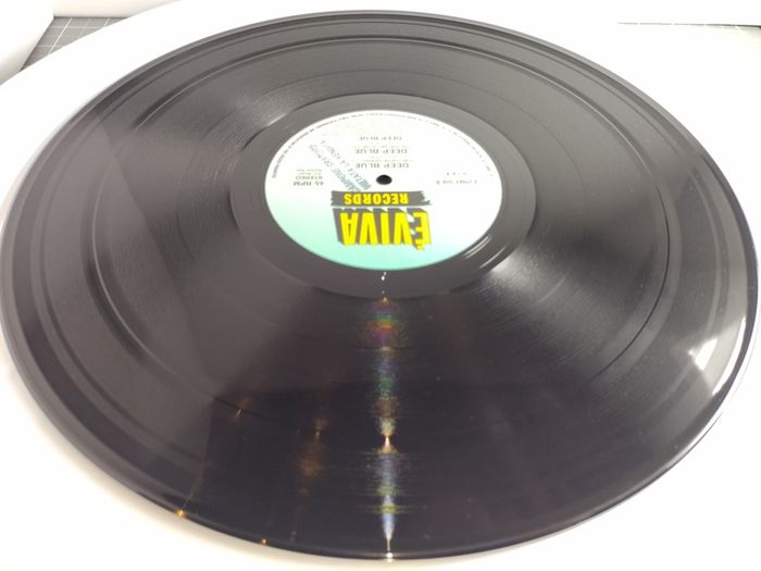 Deep Blue - Deep Blue - Eviva Records - HUGE Ibiza SASHA Classic! Downtempo Ambient HOUSE Breaks ORIGINAL 1990 Pressing! Condition: Near MINT!