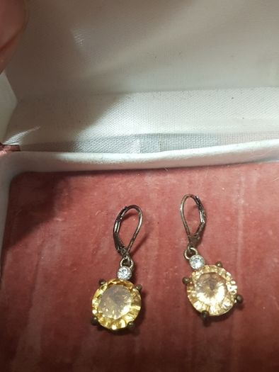 Vintage Zirconia Earrings