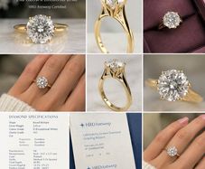 2.43ct D VS1 HRD Antwerp Cert Lab  Diamond Ring