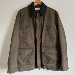 Zara Jacket with leather collar