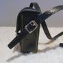 Dr. Martens Black Leather 7" Crossbody Satchel Bag Image 9