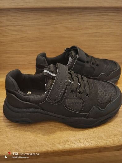 New.Clarks boy's school shoes. UK 12G/EUR 30