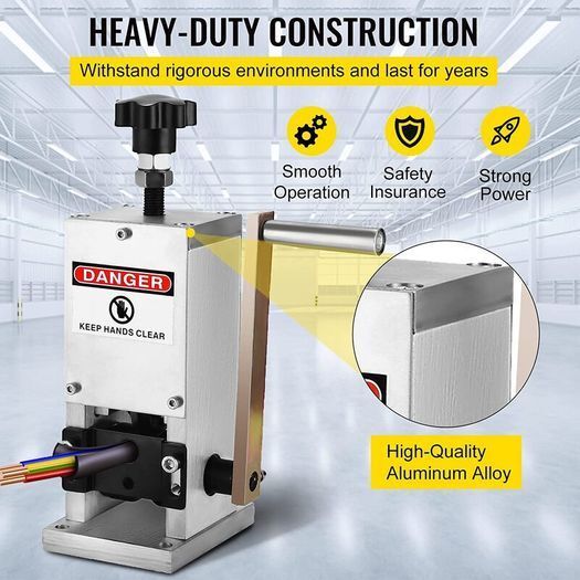 Wire Stripping Machine for Scrap Copper Cable  2 Hole