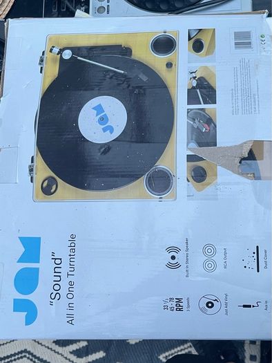 JAM Sound all in one turntable