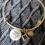 beautiful  4 Alex and Ani bracelet one gold Image 9
