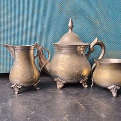 3 Piece vintage silver coffee Tea set epns