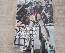 Limited edition - 1/144 RX-78F00 Gundam & G-Dock