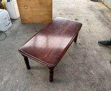 Mahogany coffee table
