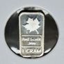 1 gram Silver 999 Bar - Maple Leaf Image 2