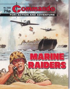 Commando #3383 Marine Raiders Dc Thomson