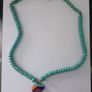 Turquoise Necklace- Vintage - Sonora Mexican Image 2