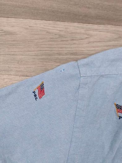 Polo Ralph Lauren Embroidered Short Sleeve Shirt Mens Small