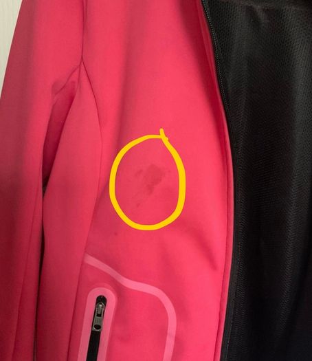 HV Society / HV Polo hot pink soft shell jacket rrp 140