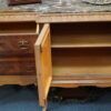 Vintage Spanish Sideboard with Marble Top