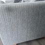 Free Modern 3-Seater Grey Fabric Sofa Image 2