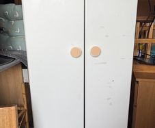 white wardrobe