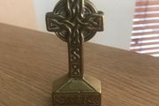 Vintage Brass Celtic Cross