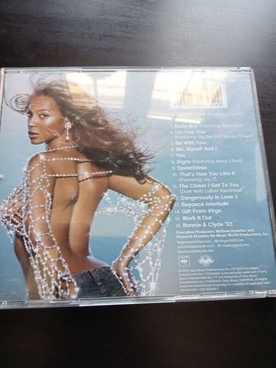 Beyonce - Dangerously in Love CD