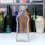 51 - Vintage 1940s Esquire Shoe Polish Emboss Letters Tall Bottle Image 2