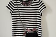 Jessica Simpson girl top with front zip pocket - size L Age 10-12