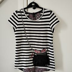Jessica Simpson girl top with front zip pocket - size L Age 10-12