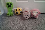 Minecraft plush bundle