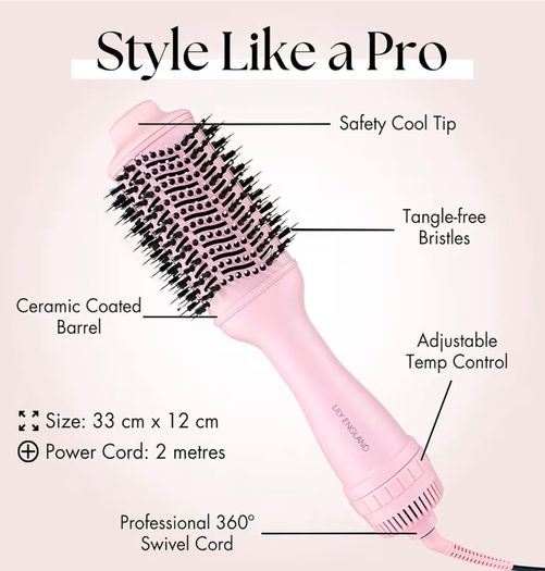 Hair dryer brush Lily England