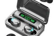 New Bluetooth 5.0 Wireless Headphones TWS F9+ Earphones Music Power Bank #1429
