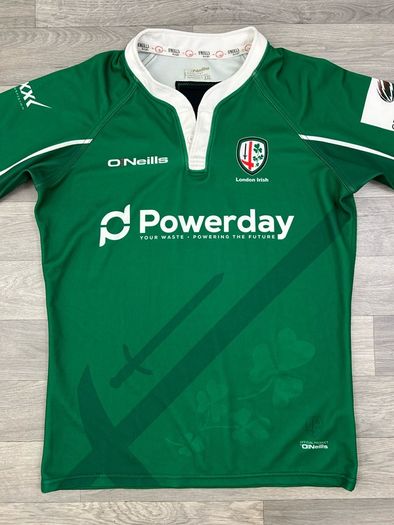 London Irish Player Issue Rugby Jersey Shirt Mens XXL Player Fit