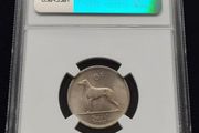 Ireland 1962 | Irish 6p | 6 Pence | Wolfhound | KM.13a | MS 64
