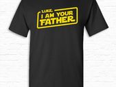 Personalized Name, I Am Your Father T-shirt Tshirt Tee Shirt Fathers day gift Dad Grandpa Star Wars Parody present Papa Movie Film Custom