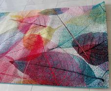 Multi coloured rug