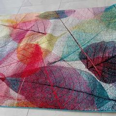 Multi coloured rug