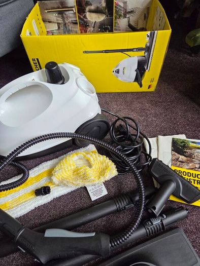 KARCHER SC 2 EasyFix Steam Cleaner - White & Black