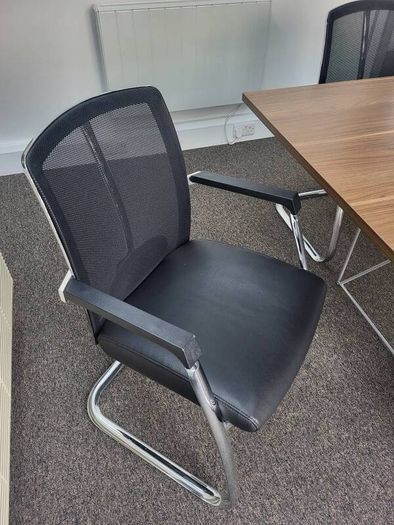 Superb 2.2m x 1.3m Boardroom Table And Chairs