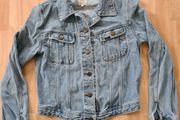Ladies Lee jeans jacket size M medium light color