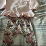 Girls next two piece suit 9/12 mths Image 2