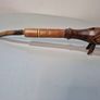 Vintage Estate Pipe Collection with Solid Wood Display Rack Image 2
