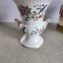 VINTAGE SET OF 2 AT 20.00 e EACH  Aynsley Urn Vase, Pembroke Pattern, Large Two Handled Vase, Birds and Flowers, Collectible Aynsley, English Fine Bone China Image 2