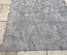 Large gray rug