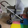 Pram with carry cot and foot muff Image 3