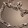New silver chunky Figaro necklace Image 2