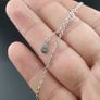 925 Sterling Silver Sparkling Sunburst Pendant Necklace with CZ Stones Elegant Radiant Star Design Image 2
