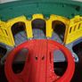 Toy Train Playset Structure, Turntable and Engine Shed Section Image 3